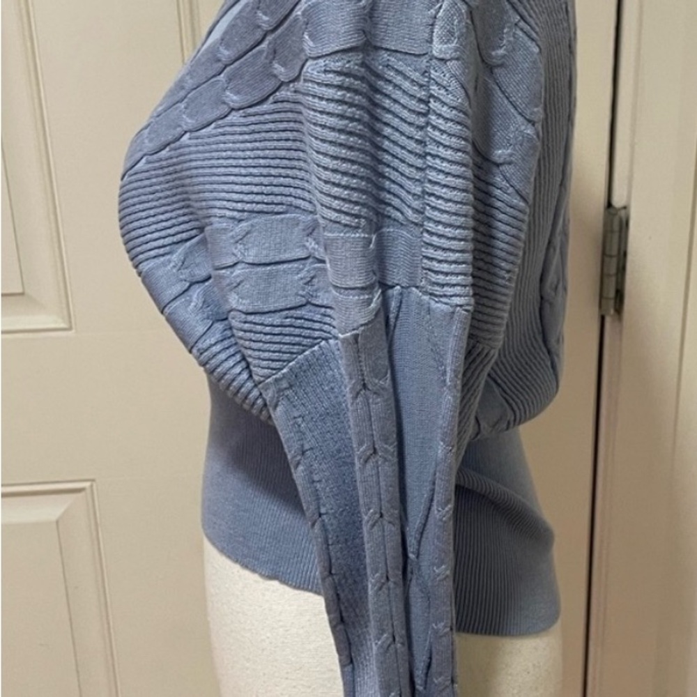 Pink Rose Surplice Sweater - Picture 2 of 6